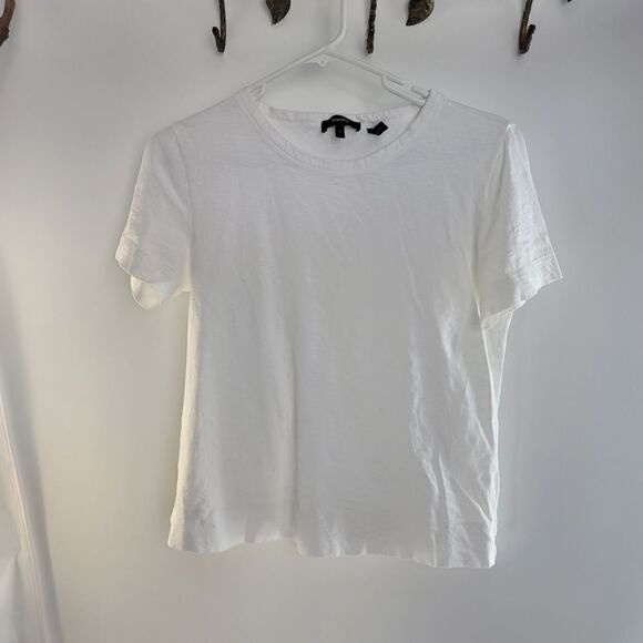 Theory white crewneck tee - Picture 1 of 5